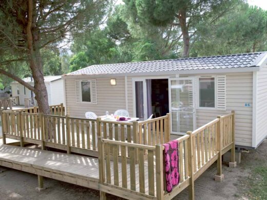 Location de mobil-home 4 personnes PMR au camping à Argeles sur mer la Sardane