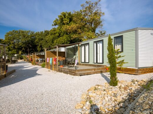 Location de mobil-home family premium 6 personnes au camping à Argeles sur mer la Sardane
