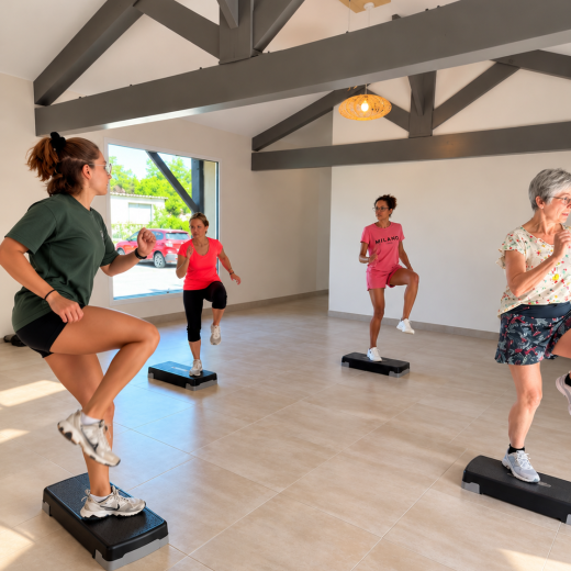 Les activités sportives au Camping La Sardane